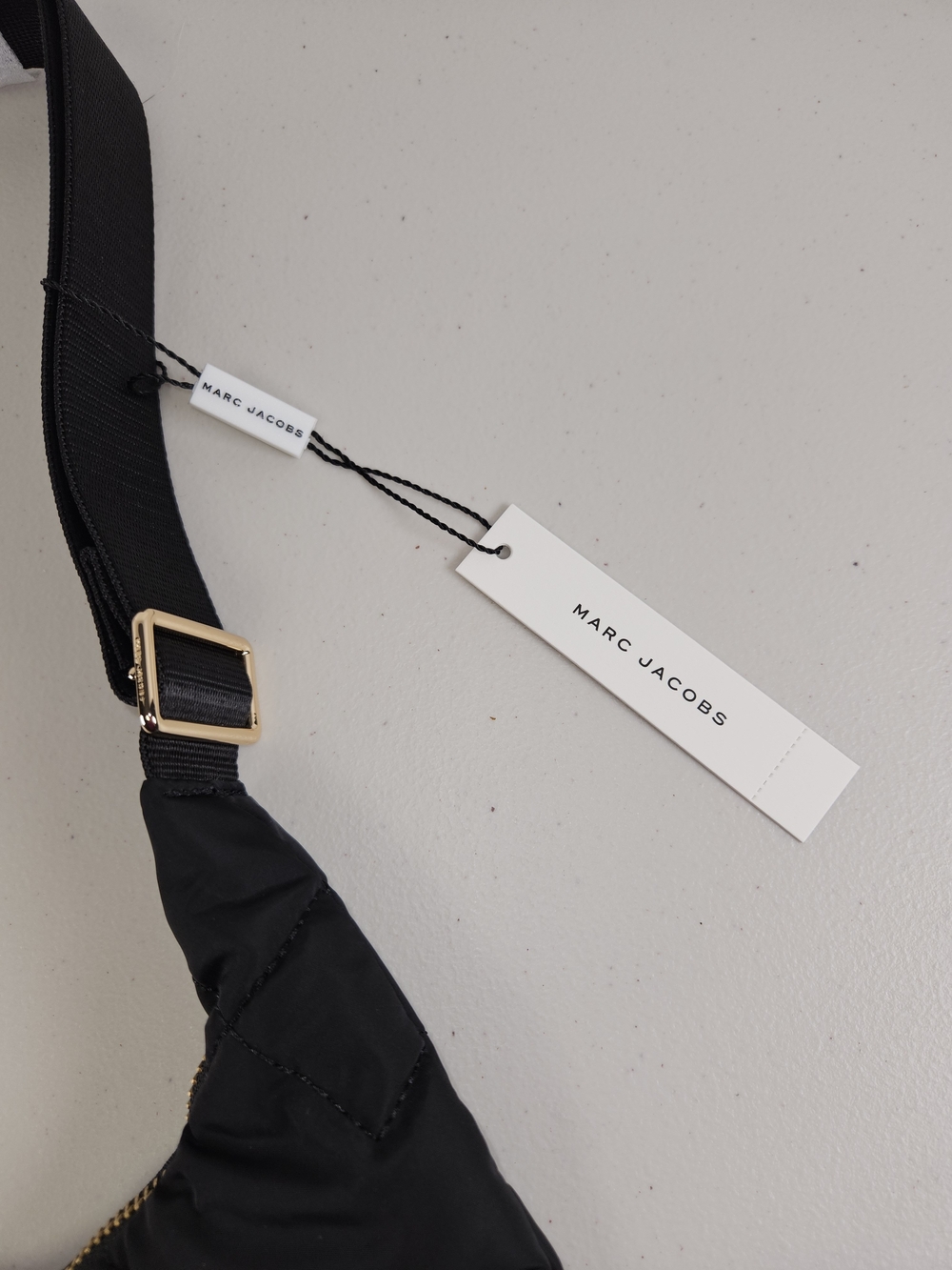 NWT Marc Jacobs Black Quilted Shoulder Bag - Picture 3 of 15